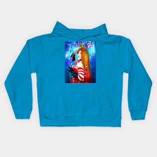 New Year's cosplay Kids Hoodie